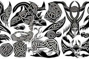 norse mythology tattoo idea