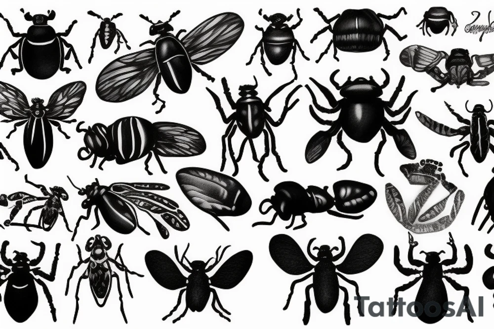 Beatle tattoo idea