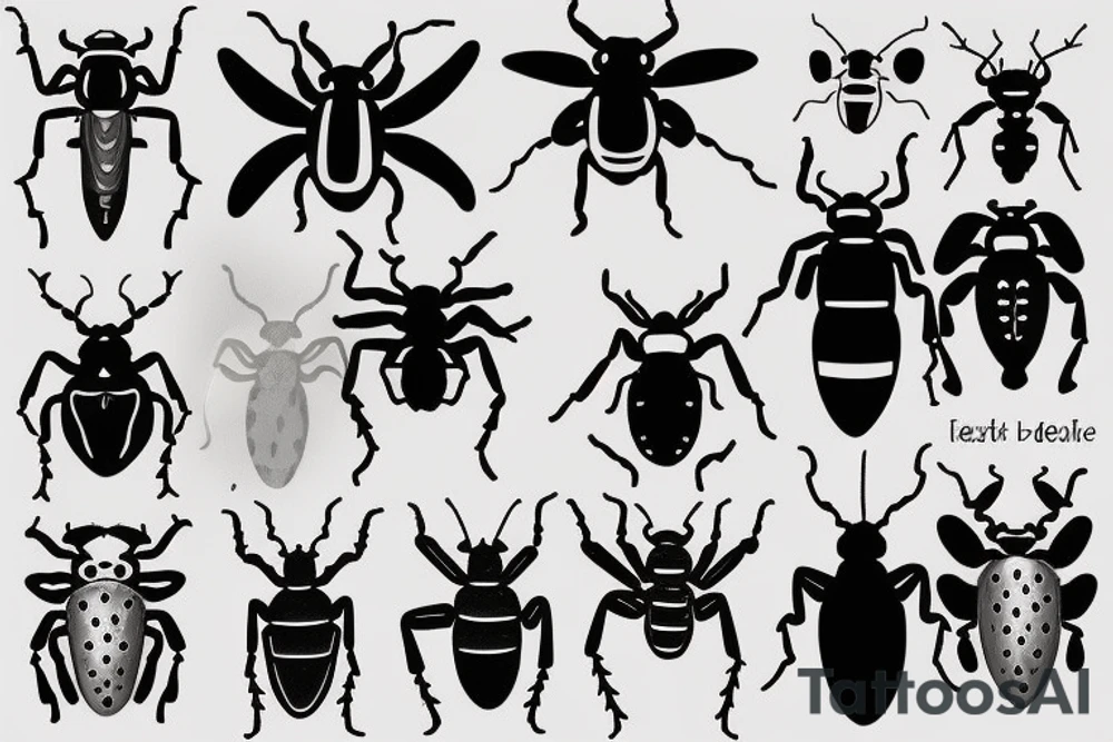 Beetle tattoo idea