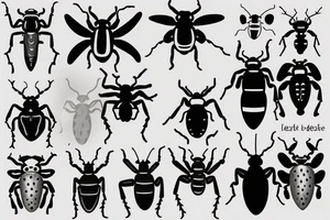 Beetle tattoo idea