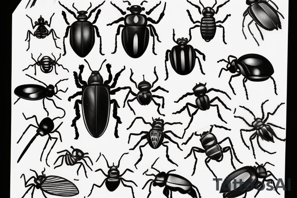 Beetle tattoo idea