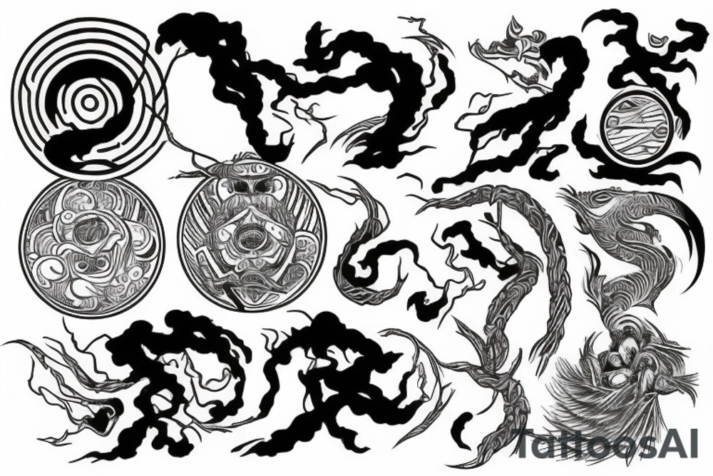 Hpuse of the rising sun tattoo idea