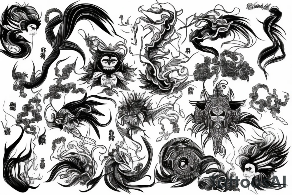 Hpuse of the rising sun tattoo idea