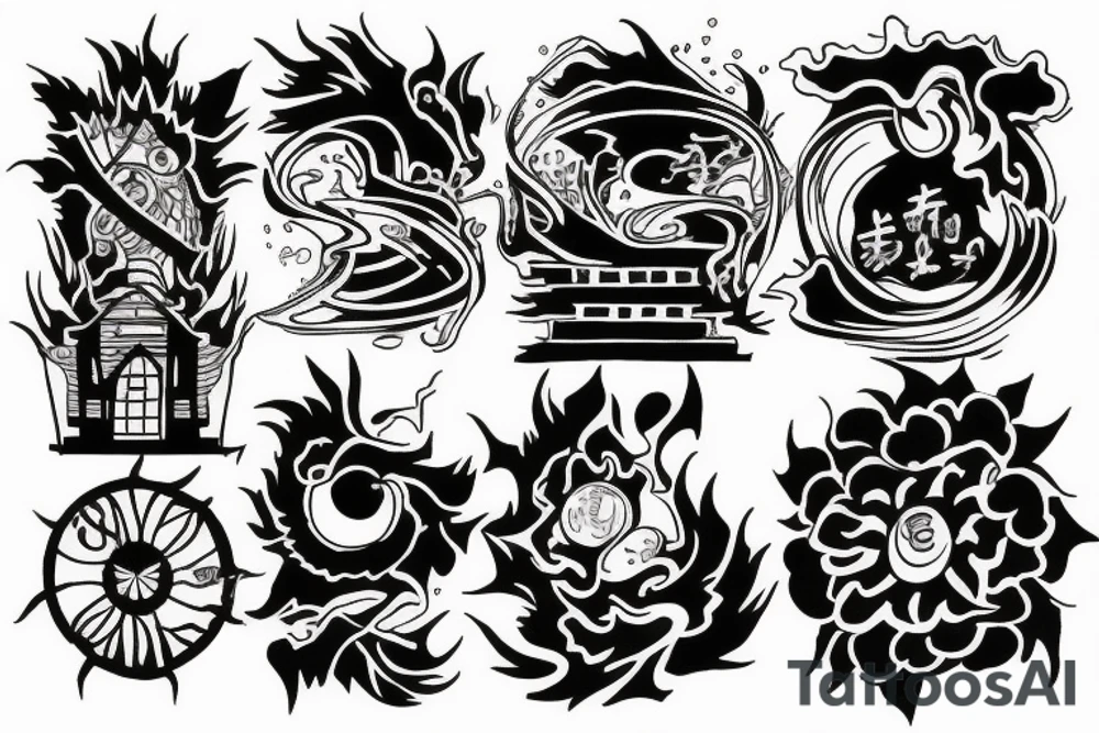 House of the rising sun tattoo idea