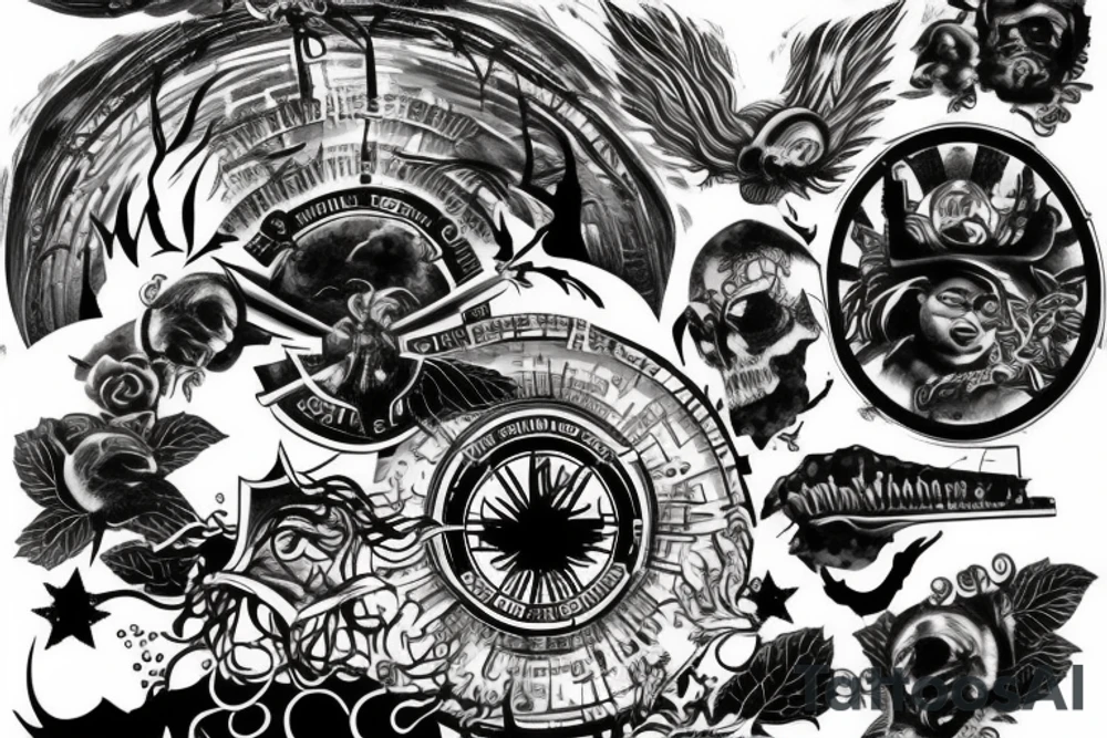 House of the rising sun tattoo idea