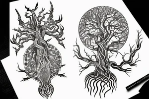 Yggdrasil tattoo idea