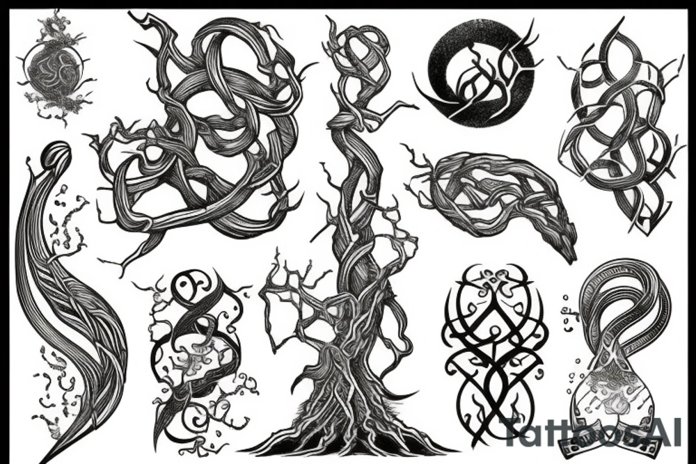 Yggdrasil tattoo idea