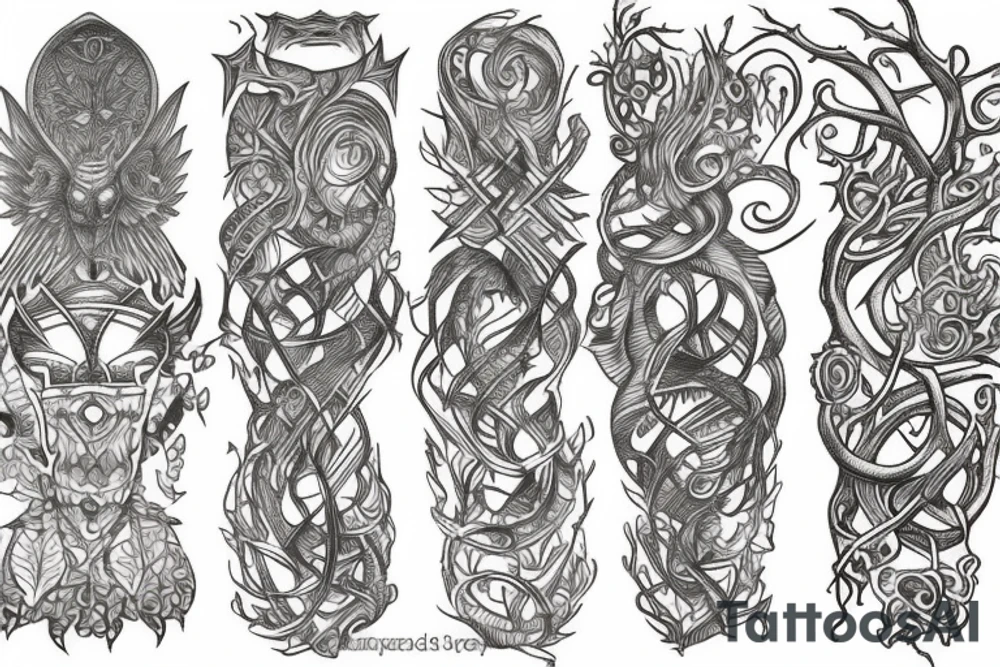 Yggdrasil tattoo idea