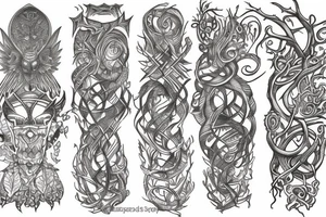 Yggdrasil tattoo idea
