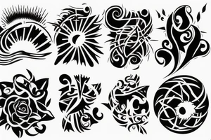 Sunrise tattoo idea