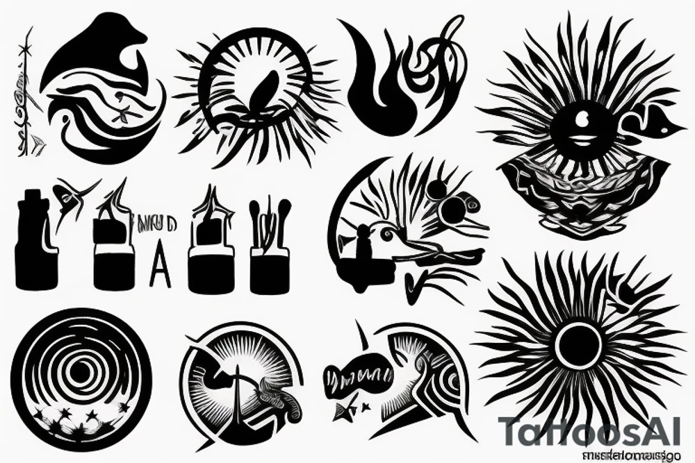 Sunrise tattoo idea