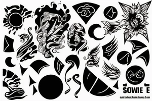 Sunrise tattoo idea