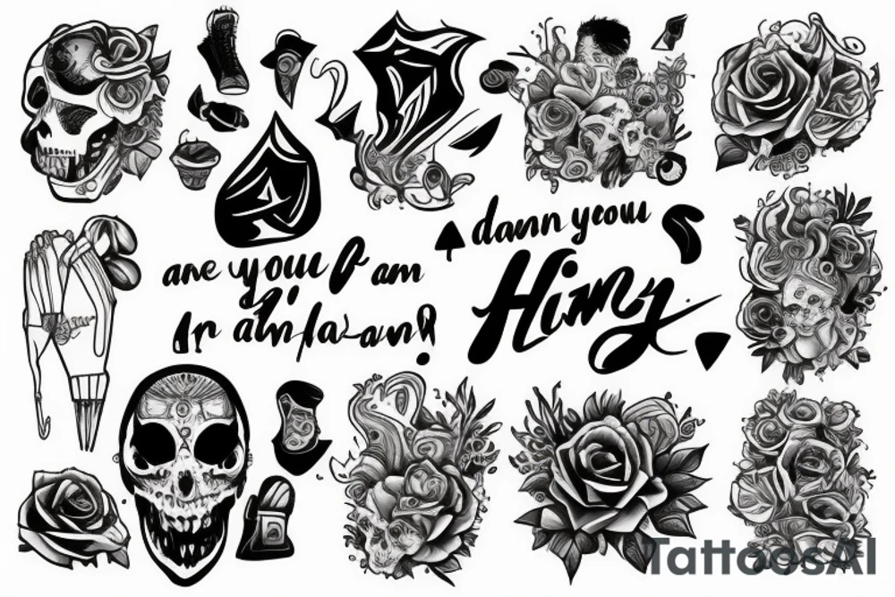 If you aint aim too high then you aim too low tattoo idea