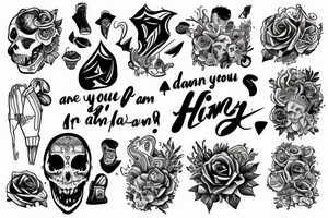 If you aint aim too high then you aim too low tattoo idea