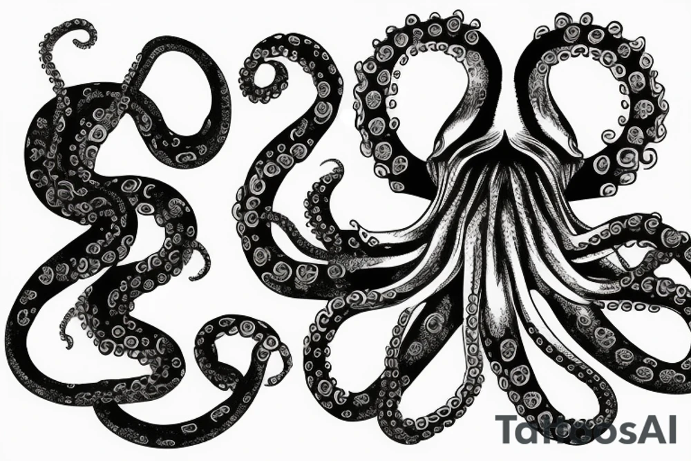 Whiskey glass octopus tattoo idea