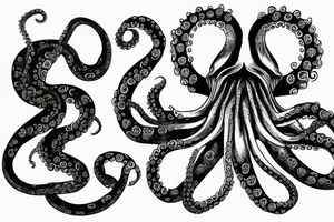 Whiskey glass octopus tattoo idea