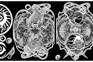 Yin and Yang tattoo idea