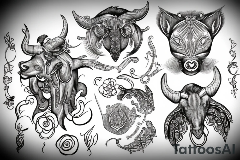 Taurus ascendant tattoo idea