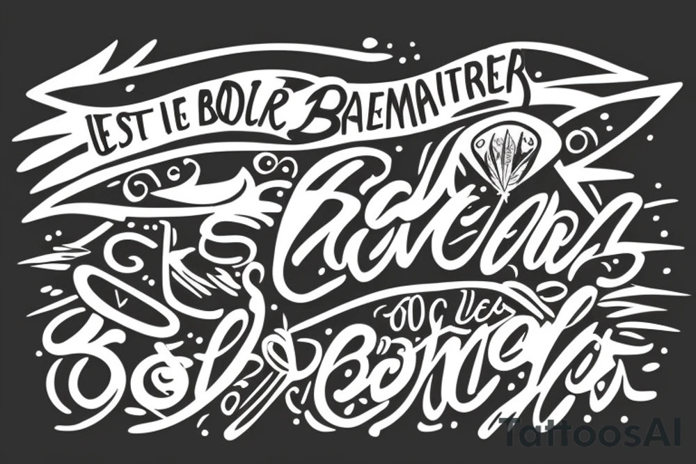 Be better tattoo idea
