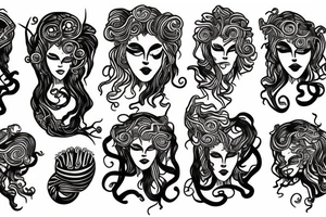 Medusa freed tattoo idea