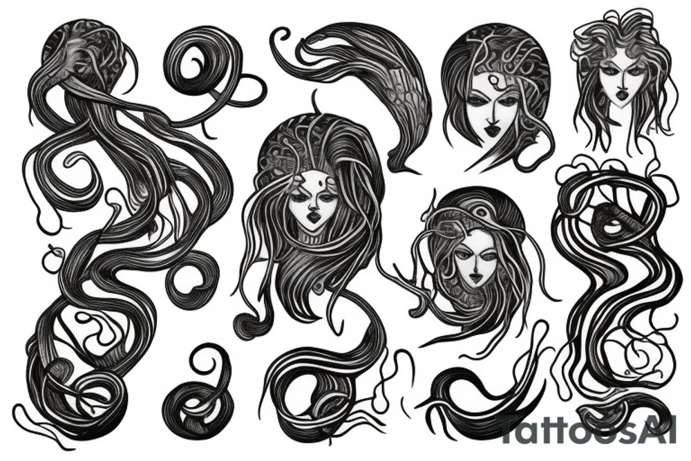 Medusa freed tattoo idea