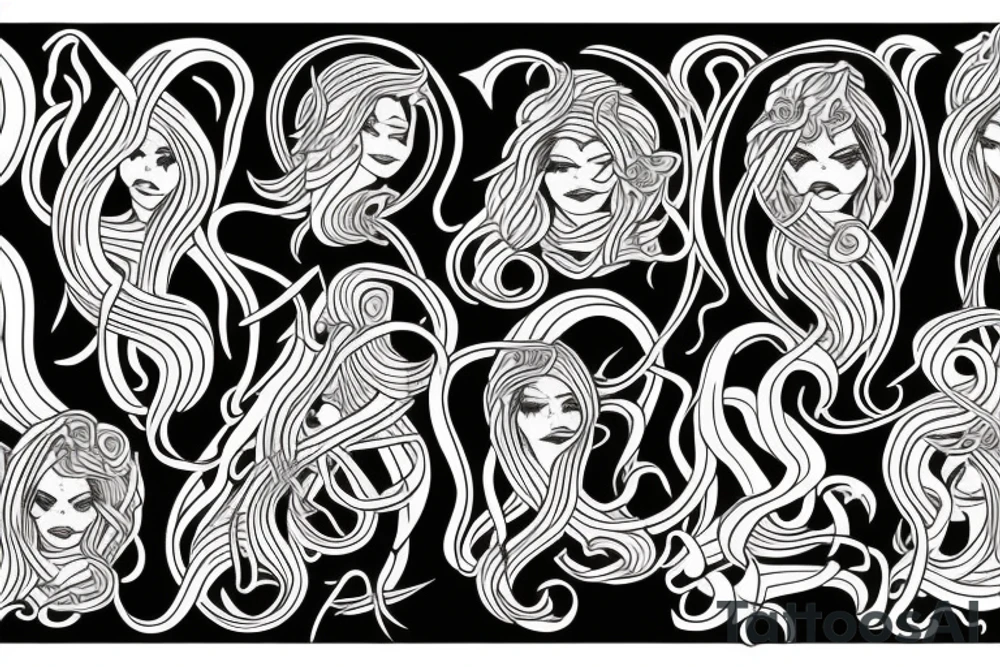 Medusa freed tattoo idea