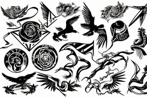 Freedom and survival tattoo idea