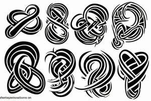 infinity tattoo idea