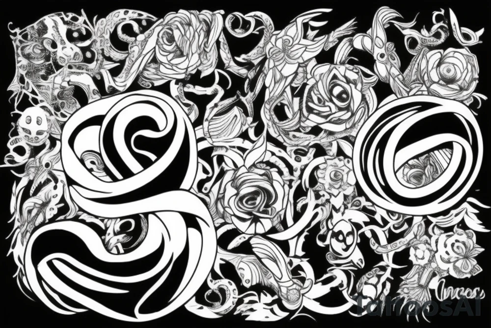 infinity tattoo idea