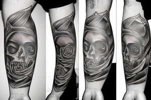 from wrist to elbow tattoo idea