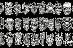 satan tattoo idea
