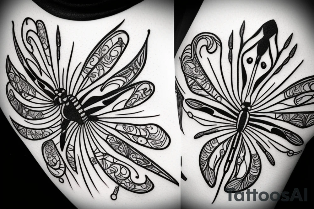 dragonfly tattoo idea