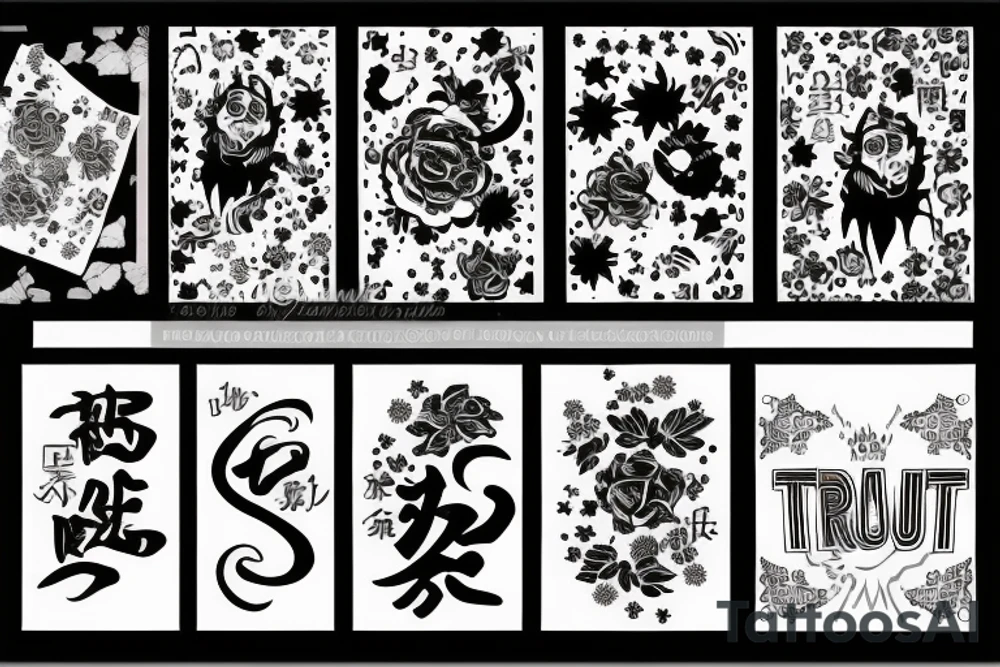 Don’t Trust, Don’t Fear, Don’t Beg tattoo idea