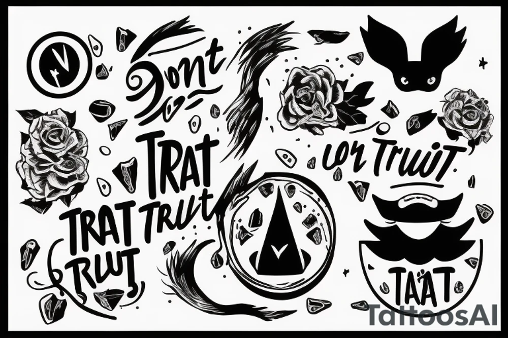 Don’t Trust, Don’t Fear, Don’t Beg tattoo idea