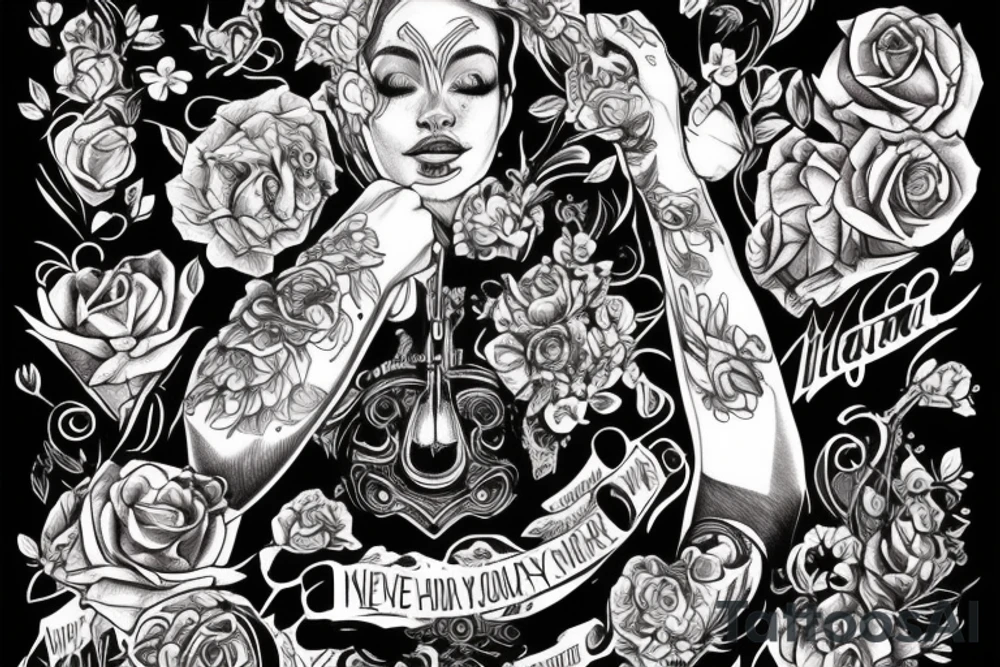 If ever you come near I’d hold up high a mirror, I could never show you anything as beautiful as you tattoo idea