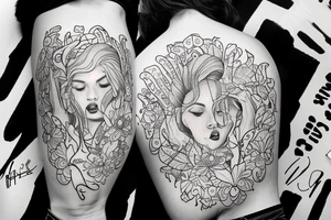 If ever you come near I’d hold up high a mirror, I could never show you anything as beautiful as you tattoo idea