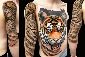 Tiger tattoo idea