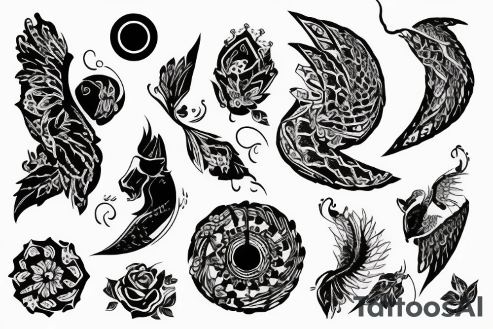 Ukraine tattoo idea