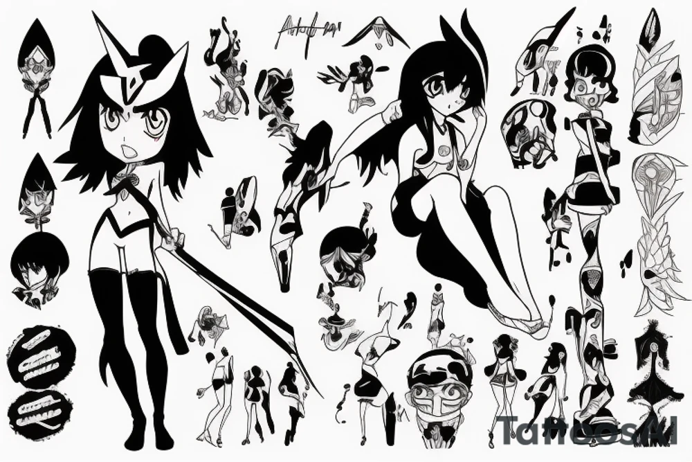 Kill la kill tattoo idea
