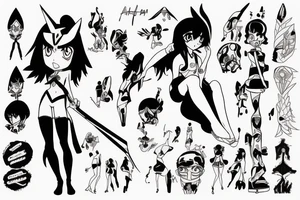 Kill la kill tattoo idea
