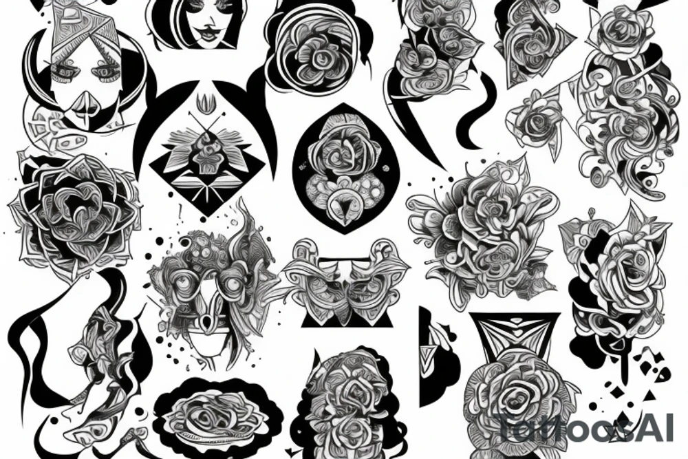 Gemini tattoo idea