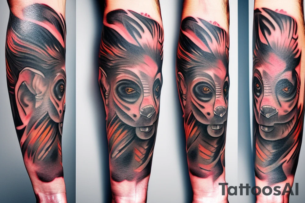 buffalo tattoo idea