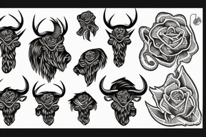 buffalo tattoo idea