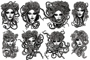 medusa gorgon tattoo idea