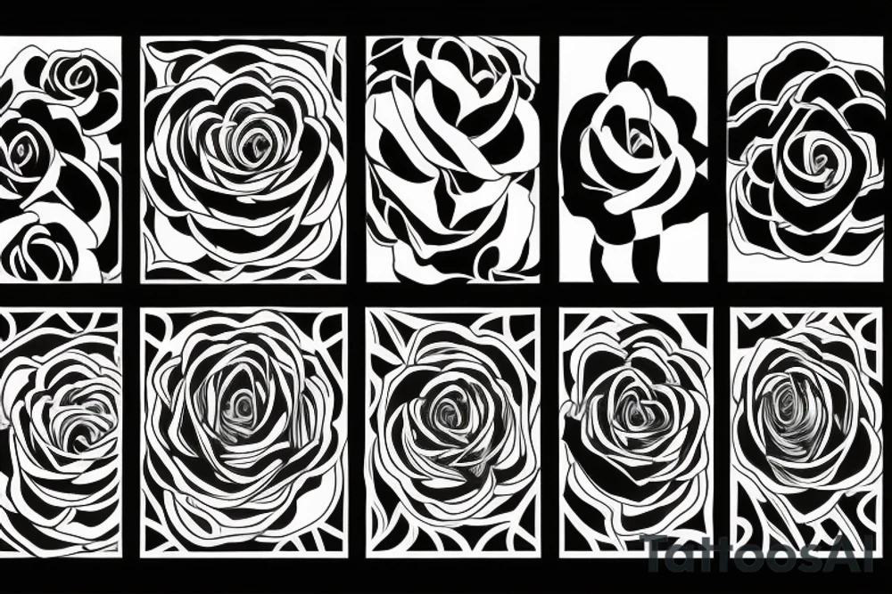 rose tattoo idea