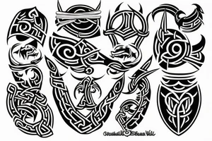viking tattoo tattoo idea