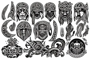 viking tattoo tattoo idea