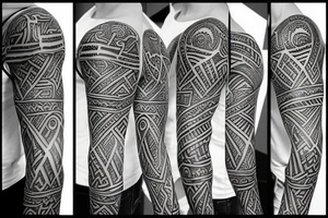 viking tattoo sleeve tattoo idea