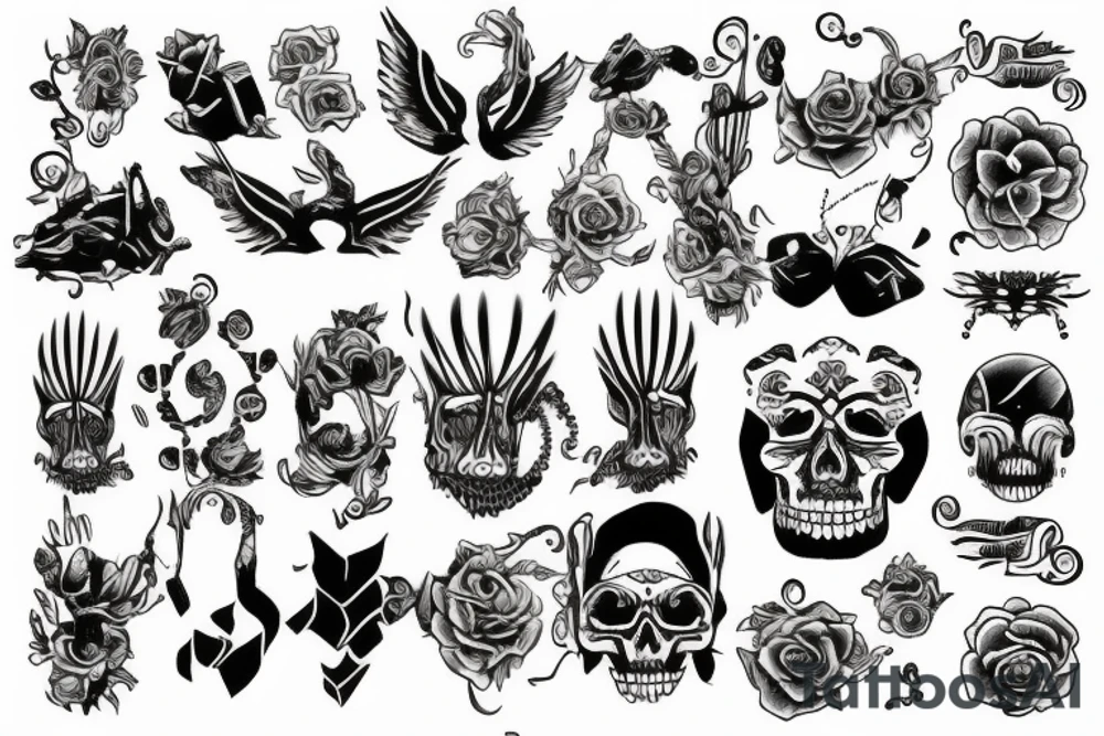 something narrow tattoo idea