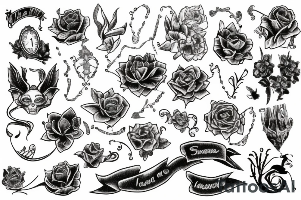 something narrow tattoo idea